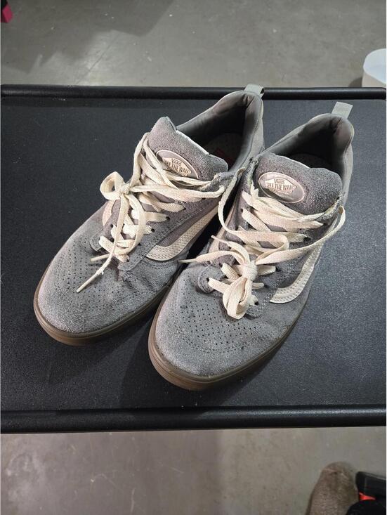 Vans Other - Vans Skate Wayvee Grey Suede Skate Shoes Size 9.5 US M